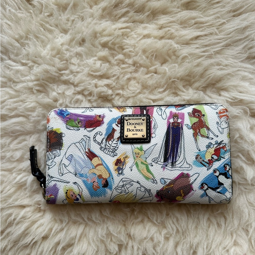 Dooney & Bourke Disney Ink & Paint Wallet